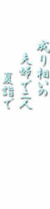 成り相いの夫婦で二人夏詣で