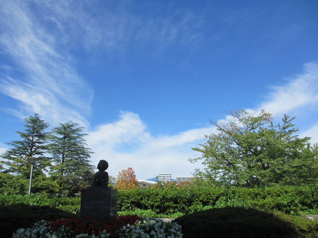 不死鳥舞う開成山公園