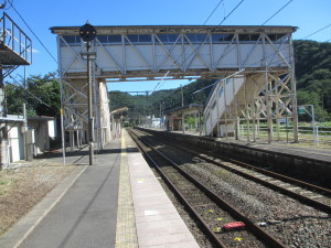 磐梯熱海駅構内